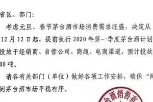 12月12日起，茅臺計劃投放7500噸酒！鼠年生肖紀念酒發售在即