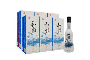 46度太白酒陜西太白和雅9年鳳兼復合型白酒500ml整箱6瓶500mlx6瓶整箱價格？