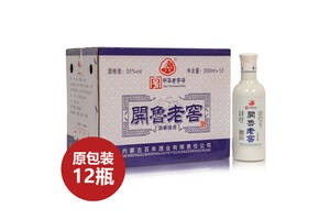 35度開魯老白干老窖白酒350mlx12瓶整箱價(jià)格？