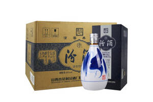 53度汾酒青花20清香型白酒375mlx6瓶整箱價格？