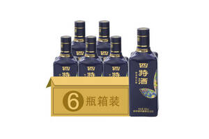 52度四特印象6號特香型白酒500mlx6瓶整箱價格？