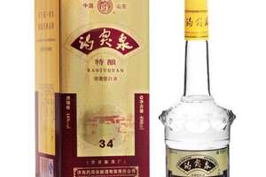 趵突泉瓷瓶酒34度價格