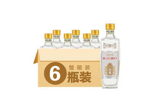 54度劉伶醉澳門回歸20周年紀念酒光瓶6瓶整箱市場價多少錢？