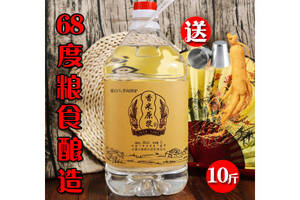 68度蒙白八爺悶倒驢米香原漿酒5L桶裝價格多少錢？