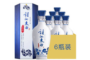 52度詩仙太白青云瓷濃香型白酒500mlx6瓶整箱價格？