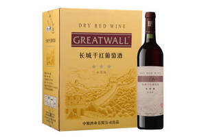 國產長城GreatWall三星赤霞珠干紅葡萄酒750ml6瓶整箱價格多少錢？