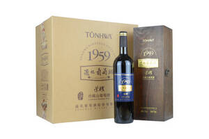 國產通化TONHWA榮耀1959甜型葡萄酒750ml6瓶整箱價格多少錢？