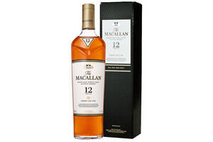 麥卡倫MACALLAN洋酒12年單一麥芽蘇格蘭威士忌價格多少錢一瓶？