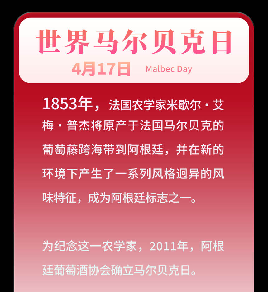 今天是國際長相思日！葡萄酒這些節日小編做了18張小卡片