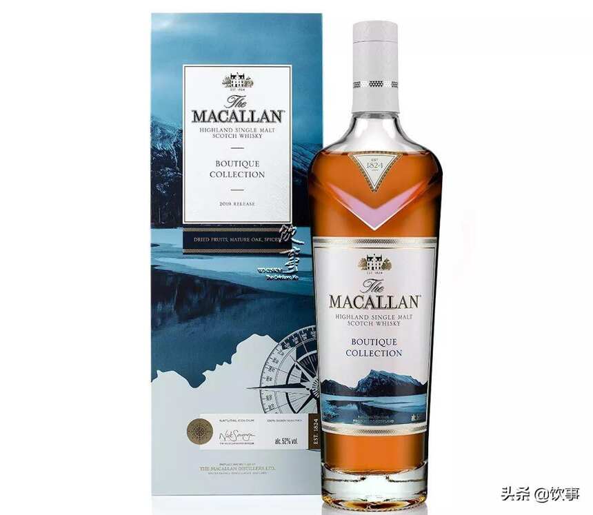 Macallan（麥卡倫）推出旗艦店限量版(Boutique Collection)2019