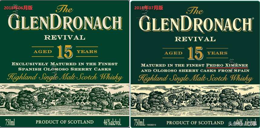 格蘭多納(GlenDronach)復興(Revival)15年本周上市，不過……