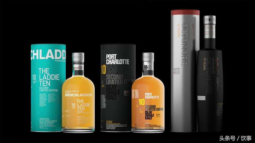 Bruichladdich（布赫拉迪）子品牌波夏發布新酒并喜換新裝！