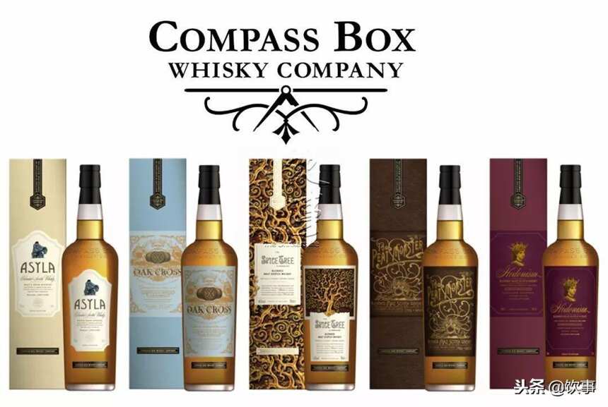 不走尋常路！估計只有Compass Box敢這么玩兒！