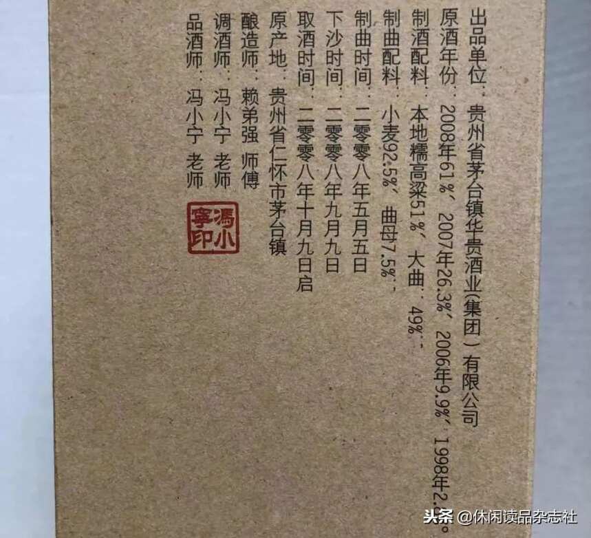 品酒筆記｜內外有別：品茅臺鎮華貴集團的兩款酒