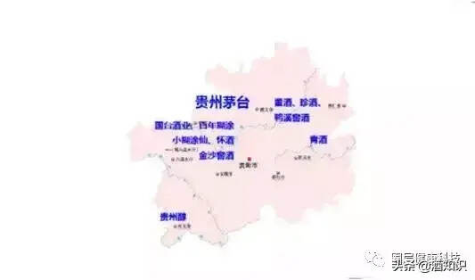 一張地圖看遍中國各省名酒，讀懂家門口的好酒