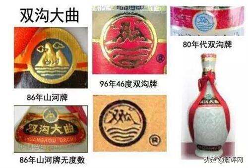 十七大中國名酒50年酒標變遷圖鑒