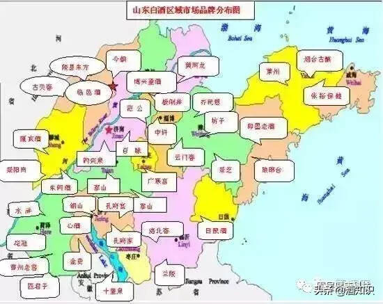 一張地圖看遍中國各省名酒，讀懂家門口的好酒