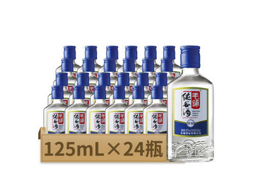 42度勁牌大冶毛鋪純谷酒柔和藍標125mlx24瓶整箱價格？