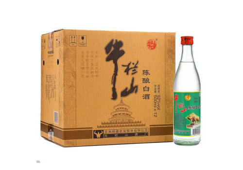 52度牛欄山陳釀白酒500mlx12瓶整箱價格？