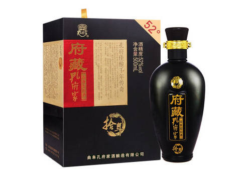 52度孔府家府藏十濃香型白酒500ml多少錢一瓶？