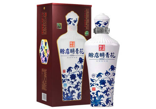 52度賒店老酒明青花濃香型白酒500mlx2瓶禮盒裝價格多少錢？