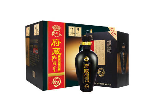 52度孔府家府藏十濃香型白酒山500mlx4瓶整箱價格？