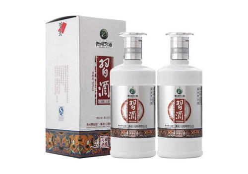 53度貴州習酒銀質醬香白酒500mlx2瓶禮盒裝價格多少錢？