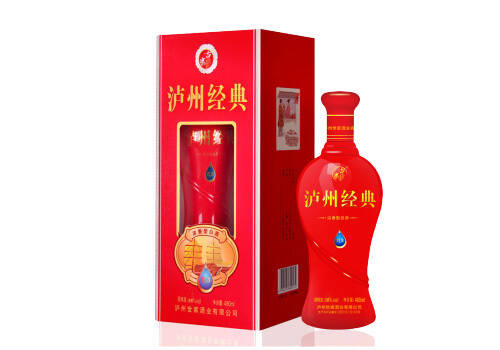 38度古寨瀘州經典紅3白酒480ml多少錢一瓶？