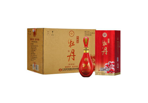 42度雙溝紅牡丹濃香型白酒500mlx6瓶整箱價格？