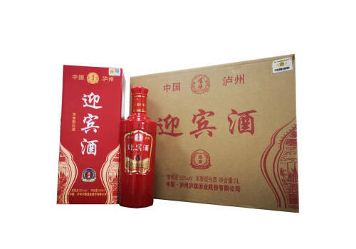 52度瀘旗迎賓酒淡雅500mlx6瓶整箱價格？