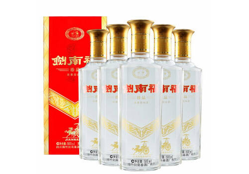 52度劍南春劍南福珍品濃香型白酒瓶整箱價格？