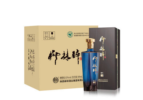 53度柳林酒柳林醉鳳香型白酒500mlx6瓶整箱價格？