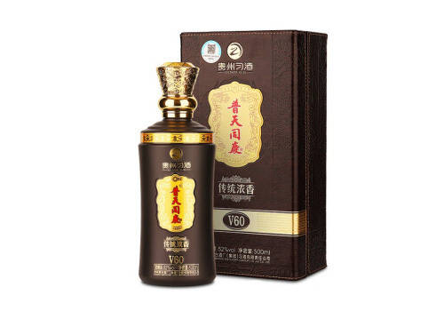 52度貴州習酒V60普天同慶濃香型白酒500ml多少錢一瓶？