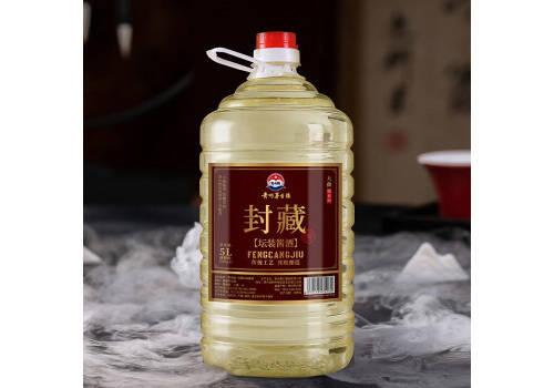 53度貴州黔英雄封藏桶裝醬香型白酒5L多少錢一瓶？