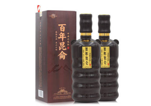 46度昆侖泉百年昆侖傳承1951清香型白酒600mlx2瓶禮盒裝價格多少錢？