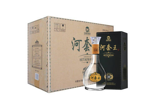 39度河套酒業經典河套王濃香型白酒6瓶整箱價格？