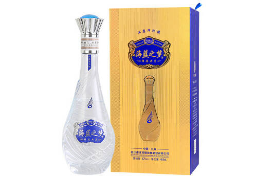 42度乾御海藍之夢酒綿柔典范6濃香型白酒480mlx6瓶整箱價格？