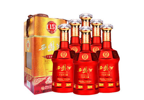 45度西鳳酒十五年珍藏500mlx6瓶整箱價格？