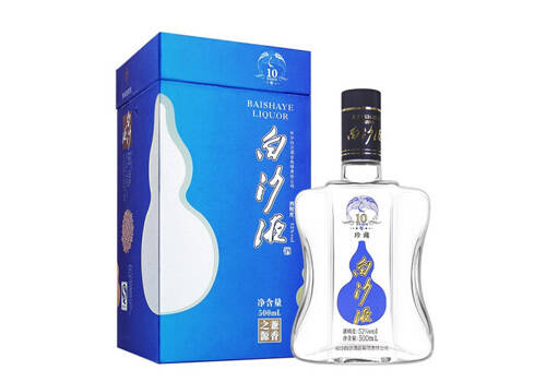 52度白沙牌白沙液10年珍藏白酒500ml多少錢一瓶？