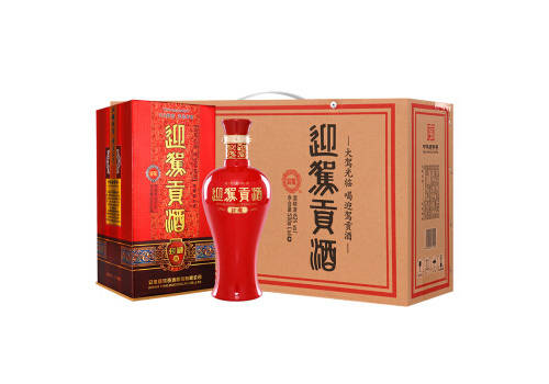 42度迎駕貢酒封藏白酒500mlx4瓶整箱價格？