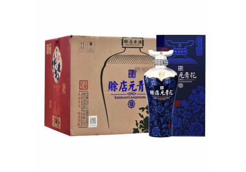 52度賒店青花瓷元青花（10）濃香型白酒500mlx6瓶整箱價格？