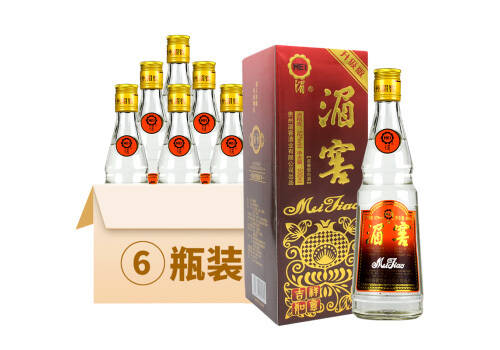 52度湄窖升級版濃香型白酒500mlx6瓶整箱價格？