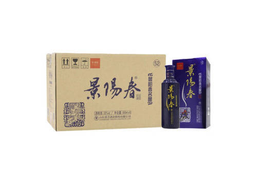 52度景芝景陽春濃香型白酒500mlx6瓶整箱價格？