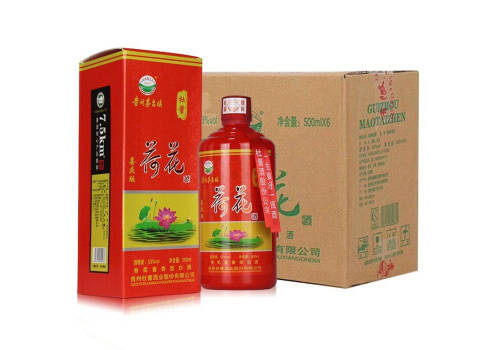 53度杜醬荷花酒喜慶版6瓶整箱價格？