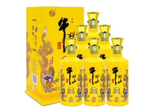 42度牛欄山特釀15小黃龍白酒500mlx6瓶整箱價格？