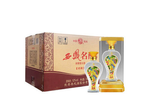 52度西鳳酒名釀酒500mlx6瓶整箱價格？