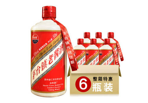 53度江左盟茅臺鎮老醬酒500mlx6瓶整箱價格？