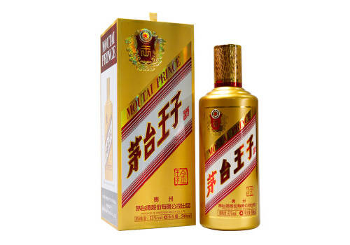 53度貴州茅臺金王子酒500ml多少錢一瓶？