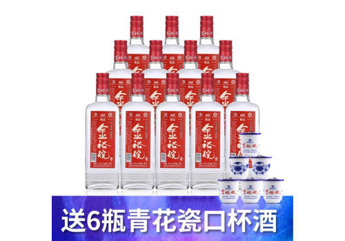 42度金裕皖陳釀濃香型白酒450mlx12瓶整箱價格？