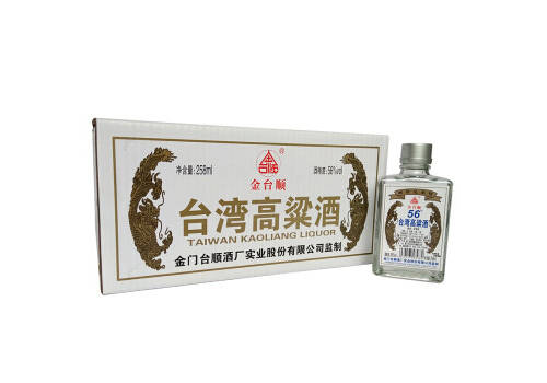 56度金臺順臺灣高粱酒258mlx24瓶整箱價格？